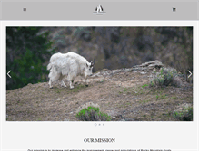 Tablet Screenshot of goatalliance.org